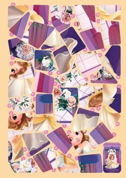Galeria - zdjęcie nr. 2 - Księżniczki. Naklejkowe puzzle