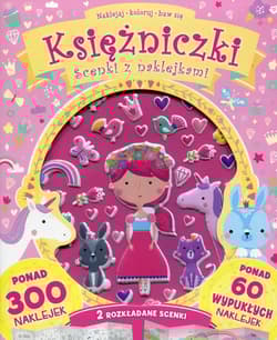 Księżniczki Scenki z naklejkami