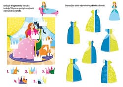 Galeria - zdjęcie nr. 2 - Księżniczki - wypukłe naklejki. Zagadkowy zawrót głowy