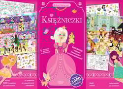 Księżniczki. Zabawy kreatywne ponad 1000 naklejek - Eva M. Gey