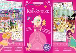 Księżniczki. Zabawy kreatywne ponad 1000 naklejek