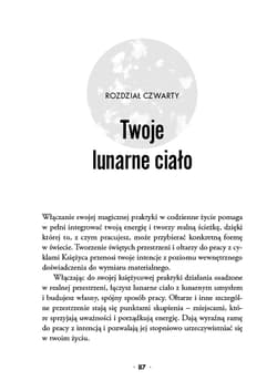 Galeria - zdjęcie nr. 5 - Księżycowa sztuka manifestacji. 120 zaklęć i rytuałów do pracy z intencją i energią na każdy etap cyklu Księżyca