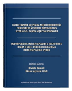 Kształtowanie się prawa międzynarodowego pub. ... -  Ingelevic-Citak Milena, Brygida Kuźniak