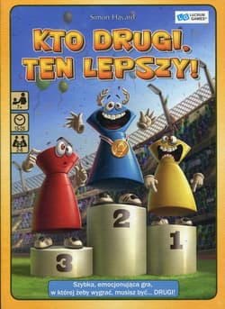 Kto drugi, ten lepszy!  - gra planszowa - Simon Havard