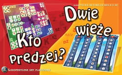 Kto prędzej? Dwie wieże Logopedyczne gry planszowe