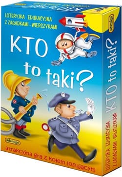 Kto to taki Loteryjka edukacyjna z zagadkami - wierszykami