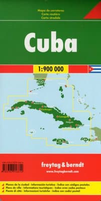 Kuba mapa 1:900 000 - Opracowanie Zbiorowe