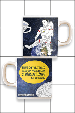 Kubek Literacki Witkacy Kosmonauta 