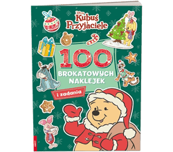 Kubuś i przyjaciele. 100 brokatowych naklejek NB-9111 - Opracowanie Zbiorowe