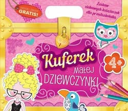 Kuferek małej dziewczynki Zestaw ciekawych książeczek dla przedszkolaka