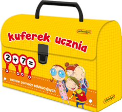 Kuferek ucznia Zestaw pomocy edukacyjnych