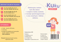 Galeria - zdjęcie nr. 3 - Kuku sylabowe Edukacyjna gra karciana dla dzieci