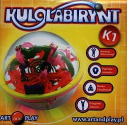Kulolabirynt K1 żółty