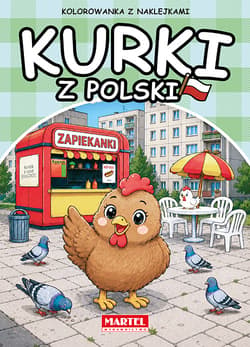 Kurki z Polski. Kolorowanka z naklejkami - Maciej Ratajczyk