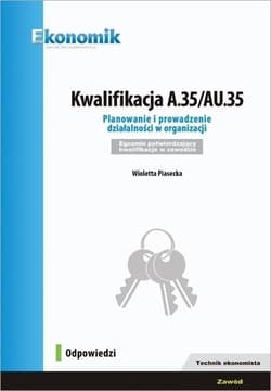 Kwalifikacja A.35/AU.35 w.4 - Wioletta  Piasecka