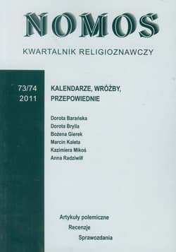 Kwartalnik religioznawczy 73/74