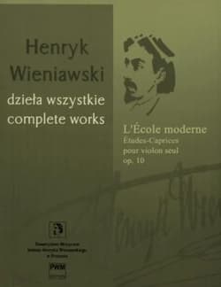L'Ecole moderne - Etudes-Caprices - Wieniawski Henryk