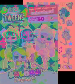 L.O.L. Surprise! Rysowanki z bajecznymi tatuażami Kolory zabawy - Opracowanie Zbiorowe