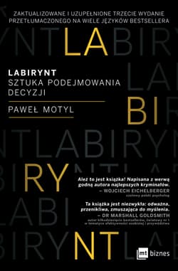 Labirynt. Sztuka podejmowania decyzji wyd. 3 - Paweł Motyl