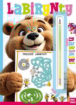 Labirynty z tęczowym ołówkiem - Opracowanie Zbiorowe