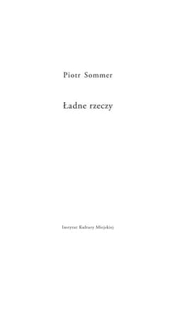 Ładne rzeczy
