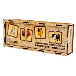 Łamigłówa drewniana Zwierzęta domowe