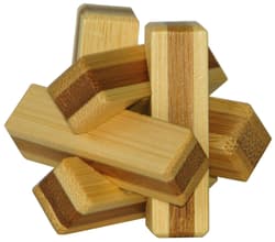Łamigłówka 3D Bamboo Firewood poziom 2/4