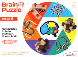 Galeria - zdjęcie nr. 2 - Łamigłówka Brain Puzzle zestaw 6 szt.