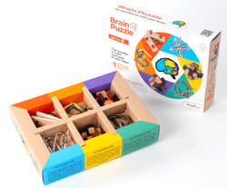 Galeria - zdjęcie nr. 4 - Łamigłówka Brain Puzzle zestaw 6 szt.