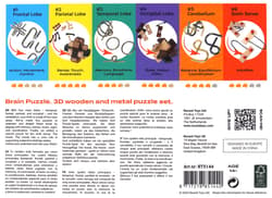 Galeria - zdjęcie nr. 5 - Łamigłówka Brain Puzzle zestaw 6 szt.