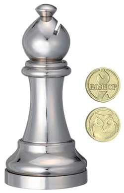 Galeria - zdjęcie nr. 2 - Łamigłówka Cast Bishop Goniec Szachy Silver