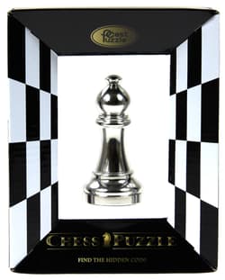 Łamigłówka Cast Bishop Goniec Szachy Silver