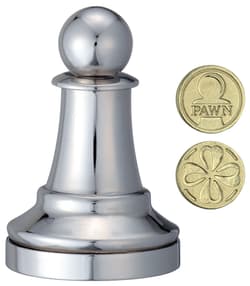 Galeria - zdjęcie nr. 2 - Łamigłówka Cast Pawn Pion Szachy Silver