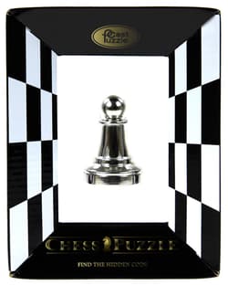 Łamigłówka Cast Pawn Pion Szachy Silver