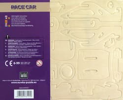 Galeria - zdjęcie nr. 2 - Łamigłówka drewniana Gepetto Samochód rajdowy