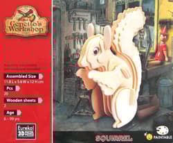 Łamigłówka drewniana Gepetto Wiewiórka