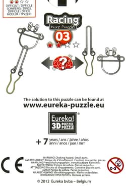 Galeria - zdjęcie nr. 2 - Łamigłówka druciana Racing nr 03 poziom 2/4