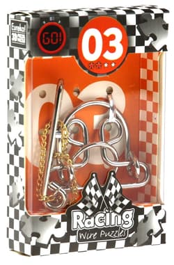 Łamigłówka druciana Racing nr 03 poziom 2/4