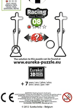 Galeria - zdjęcie nr. 2 - Łamigłówka druciana Racing nr 08 poziom 1/4