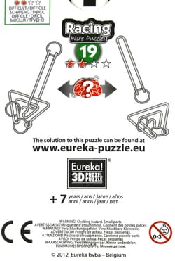 Galeria - zdjęcie nr. 3 - Łamigłówka druciana Racing nr 19 poziom 2/4