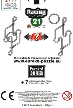 Galeria - zdjęcie nr. 3 - Łamigłówka druciana Racing nr 21 poziom 1/4