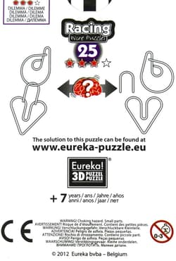 Galeria - zdjęcie nr. 4 - Łamigłówka druciana Racing nr 25 poziom 3/4