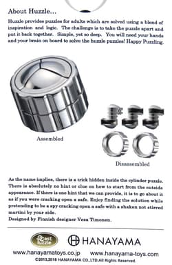 Galeria - zdjęcie nr. 5 - Łamigłówka Huzzle Cast Cylinder poziom 4/6