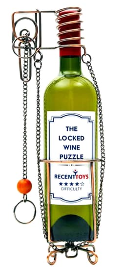 Galeria - zdjęcie nr. 4 - Łamigłówka The Locked Wine Puzzle (Wyciągnij butelkę) Recent Toys poziom 4/5