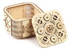 Galeria - zdjęcie nr. 2 - Łamigłówka Treasure Box Geared Safe Secret diy poziom 3/4