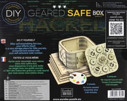 Galeria - zdjęcie nr. 5 - Łamigłówka Treasure Box Geared Safe Secret diy poziom 3/4