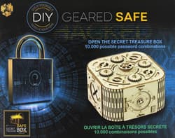 Łamigłówka Treasure Box Geared Safe Secret diy poziom 3/4