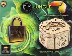 Łamigłówka Treasure Box Jungle Secret diy poziom 3/4