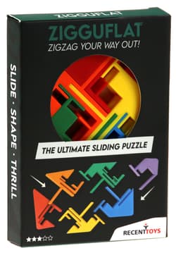 Łamigłówka Zigguflat Recent Toys poziom 3/5