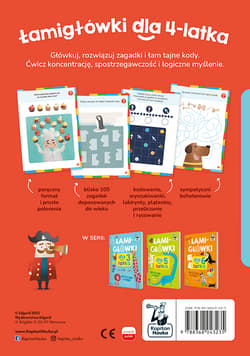 Galeria - zdjęcie nr. 2 - Łamigłówki dla 4-latka Kapitan Nauka